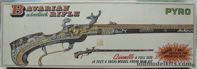 Pyro 1/1 Bavarian Wheellock Rifle, G194 plastic model kit